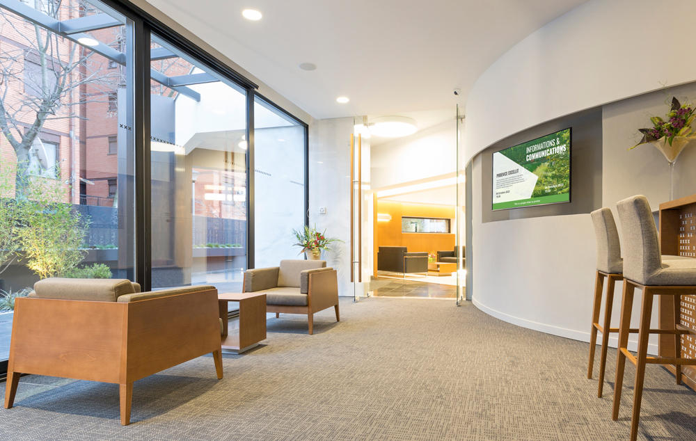 Trisplay Entreprise Couloir
